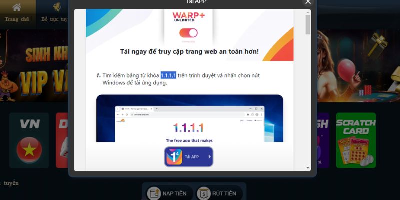 Thao tác tải app alo789 siêu đơn giản và nhanh chóng